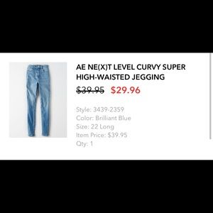 American Eagle jeans